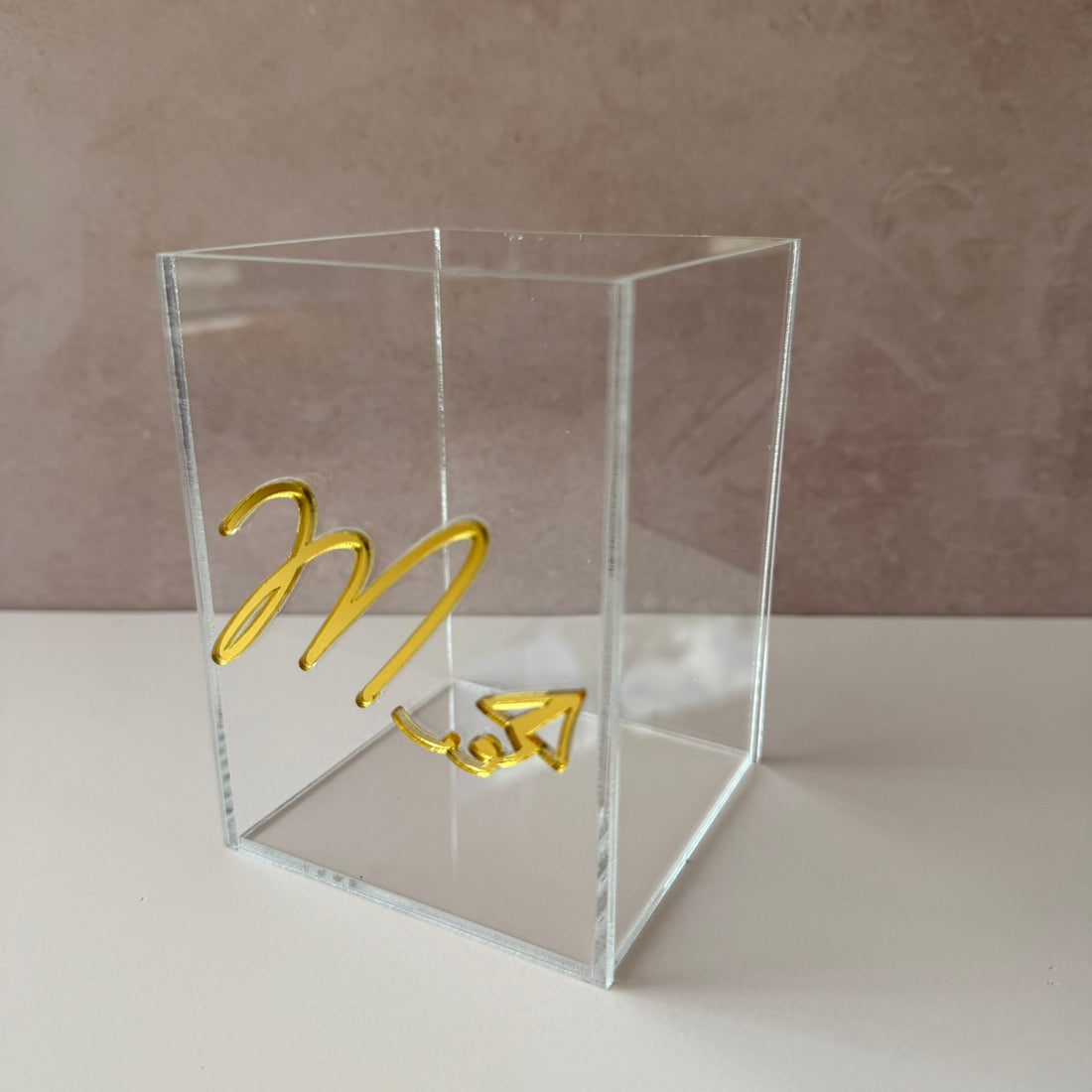 Porta Pincéis / Caneta Personalizado madreperola maquiagem escritorio organizador luxo