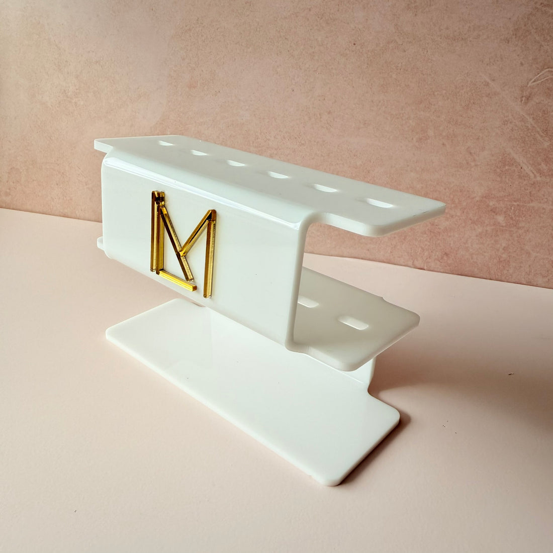 Porta Pinça De Cilios Personalizado Acrilico Expositor Suporte para Pinça 6 furos